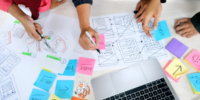 Equipe de design de produto / ux design