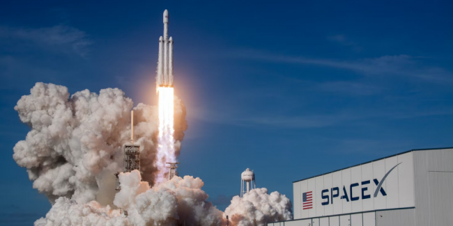 SpaceX e Impressão 3D - lançamento do foguete