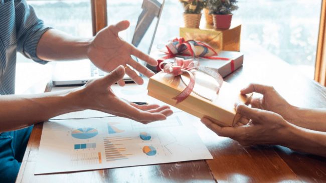 ideias de brindes corporativos